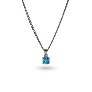 Blaue Kettenanhänger